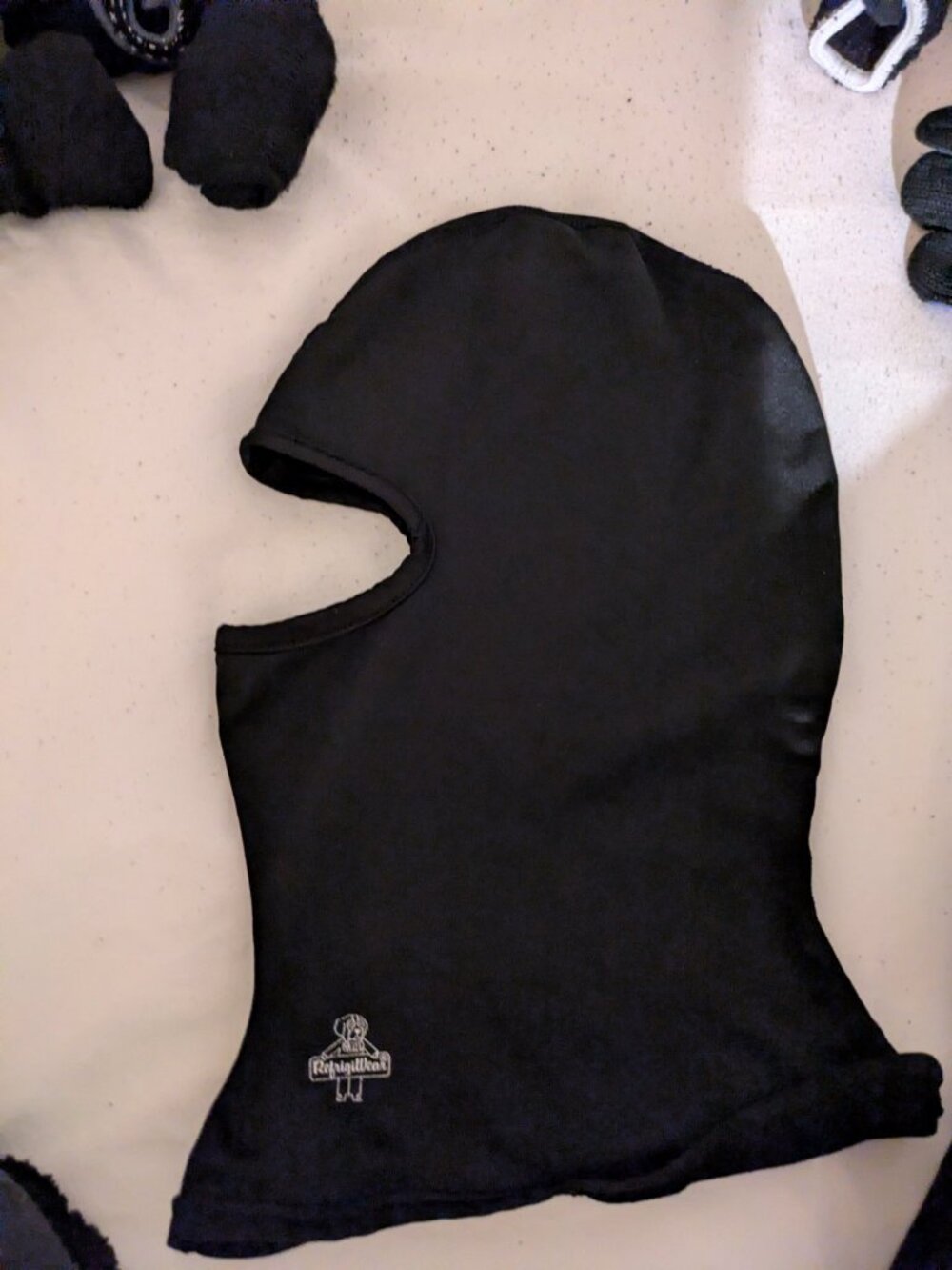 Airflow Vent Balaclava Ski Mask Black One Size
